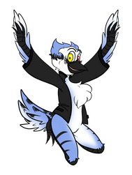 Flat colored full body