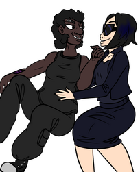 Flat colored full body